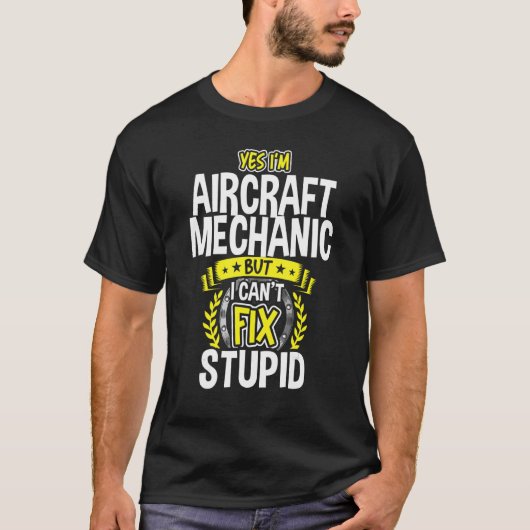 Ja, ich bin Mechaniker T-Shirt (Vorderseite)
