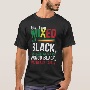 Ja, ich bin mit unentschuldbar schwarzen H gemisch T-Shirt