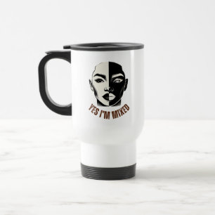 JA, ICH BIN MIXIERT - Fette Identitätsreise Umarmu Reisebecher