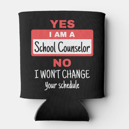 Ja, ich bin Schulberater wird den Zeitplan nicht ä Dosenkühler (Rückseite)