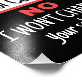 Ja, ich bin Schulberater wird den Zeitplan nicht ä Fotodruck (Ecke)