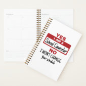 Ja, ich bin Schulberaterin und ändere den Kurs Planer (Anzeige)