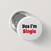 Ja, ich bin Single Button (Vorne & Hinten)