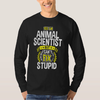 Ja, ich bin Tierwissenschaftler T-Shirt