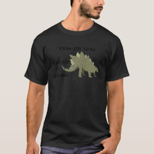 Ja, ich bin traurig, heimlich ein Dinosaurier Steg T-Shirt