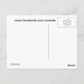 Ja, ich bin Vegetarier Postkarte (Rückseite)