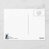 Ja, ich bin wunderschön postkarte (Rückseite)