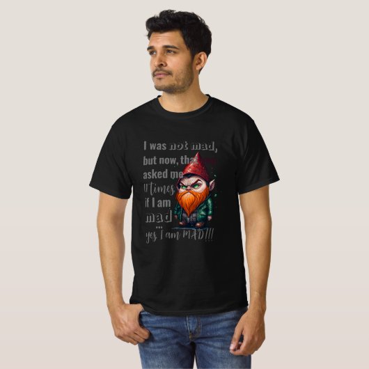 Ja, ich bin wütend! T-Shirt (Vorne ganz)