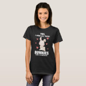 Ja, ich brauche all diese Bunnies Mind Yo Business T-Shirt (Vorne ganz)