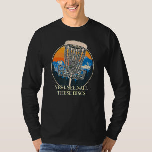 Ja, ich brauche all diese Festplatten Golf Golfer T-Shirt