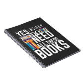 Ja, ich brauche wirklich all diese Bücher (Rechte Seite)