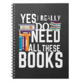 Ja, ich brauche wirklich all diese Bücher (Vorderseite)