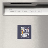 Ja, ich brauche wirklich all diese Bücher Magnet (In Situ (Geschirrspüler))