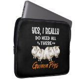 Ja, ich brauche wirklich all diese Guinea Schweine Laptopschutzhülle (Vorne Rechts)