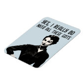 JA, ICH BRAUCHE WIRKLICH ALL DIESE KATZMAGNETE MAGNET (Linke Seite)