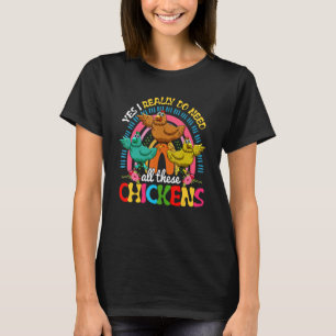 Ja, ich brauche wirklich all diese süßen Küken T-Shirt