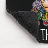 Ja, ich brauche wirklich all dieses Garn Mousepad (Ecke)