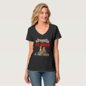 Ja, ich brauche wirklich Frettchen Otter 2 T-Shirt (Vorderseite Vollansicht)