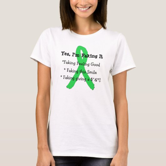 Ja, ich Faking's! Lyme Disease Awareness Shirt (Vorderseite)