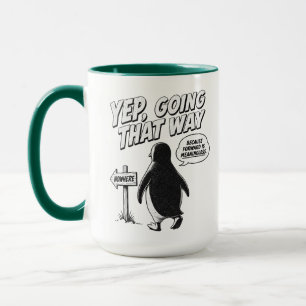 Ja, ich geh in die Richtung, weil Vorwärts bedeutu Tasse