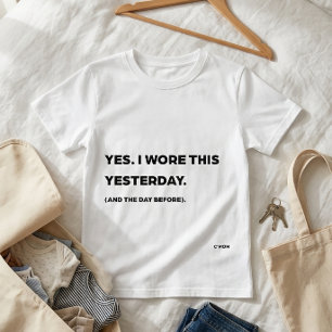 "Ja. Ich Habe das Gestern Getragen." Lustiges Mama T-Shirt