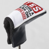 Ja, ich habe einen Altersvorsorgeplan, den ich für Golf Headcover (3/4 Vorderseite)