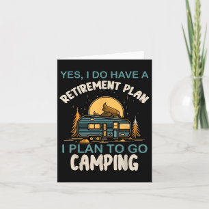 Ja, ich habe einen Camping-Camper-Retir Karte