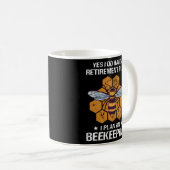 Ja, ich habe einen Plan I für die Beekeepi-Pension Kaffeetasse (VorderseiteRechts)