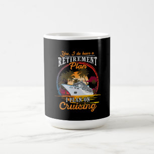 Ja, ich habe einen Plan I für die Ruhestandsregelu Kaffeetasse