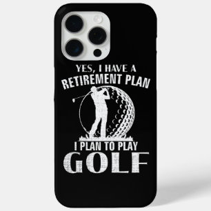 Ja, ich habe einen Rentenplan Golf Lustiger Golfer Case-Mate iPhone Hülle