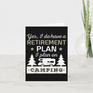 Ja, ich habe einen Rentenplan. Ich plane für Campi Karte