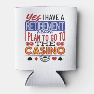 Ja, ich habe einen Rentplan Casino Gambler Dosenkühler