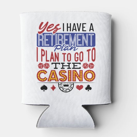 Ja, ich habe einen Rentplan Casino Gambler Dosenkühler (Rückseite)