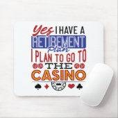 Ja, ich habe einen Rentplan Casino Gambler Mousepad (Mit Mouse)