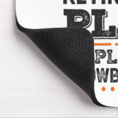 Ja, ich habe einen Ruhestandsplan - ich plane auf Mousepad (Ecke)
