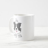 Ja, ich Herde Sie Kaffeetasse (Vorderseite Links)