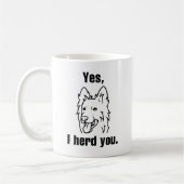 Ja, ich hörte dich kaffeetasse (Links)