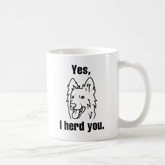 Ja, ich hörte dich kaffeetasse (Rechts)