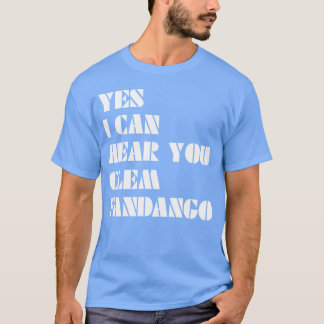 Ja, ich kann dich hören, Clem Fandango Junge T-Shirt