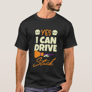 Ja, ich kann die schwarze Kunst moderner Trendsett T-Shirt