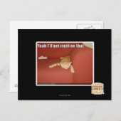 Ja, ich komme gleich darauf. postkarte (Vorne/Hinten)