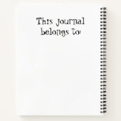 "Ja, ich lese Comic-Bücher"-Funusjournal Notizblock (Rückseite)