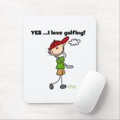 JA, ich liebe Golf Mousepad (Mit Mouse)