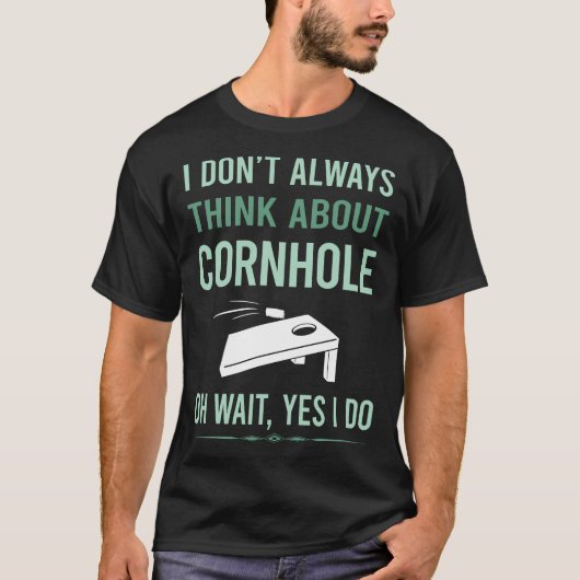 Ja, ich mache Cornhole T-Shirt (Vorderseite)