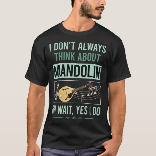 Ja, ich mache Mandolin T-Shirt (Vorderseite)