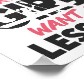 Ja, ich padle wie ein Mädchen und Wollte eine Lekt Poster (Ecke)