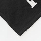 Ja, ich rede mit Hühnern und Hähnen Lustiger Hahn Fleecedecke (Ecke)