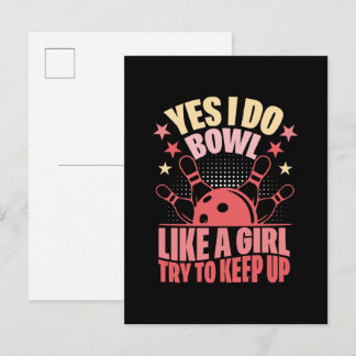 Ja, ich schrecke wie ein Mädchen, versuche nach ob Einladungspostkarte