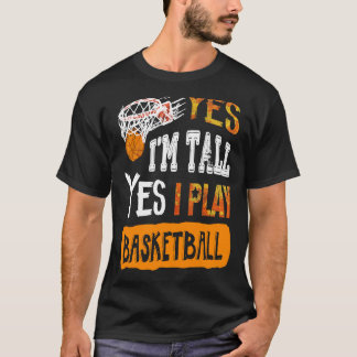 Ja, ich spiele Basketball T-Shirt