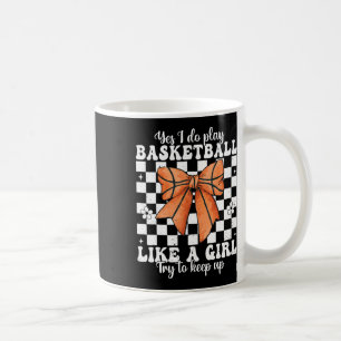 Ja, ich spiele Sketll wie ein Mädchen Sketll Girl Kaffeetasse